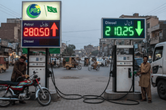 Petrol price rises, diesel rate falls in Pakistan