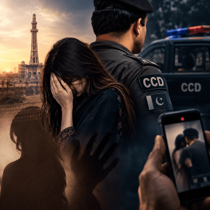 Lahore CCD officer accused of assaulting girl and recording video
