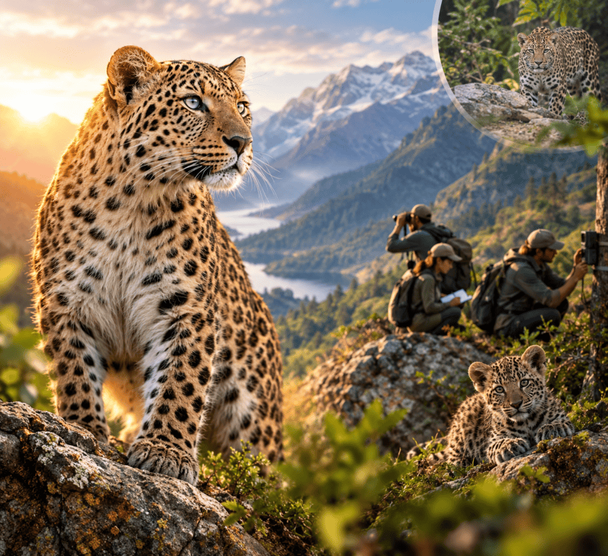 Conservation Efforts for Caucasian Leopards Show Promise