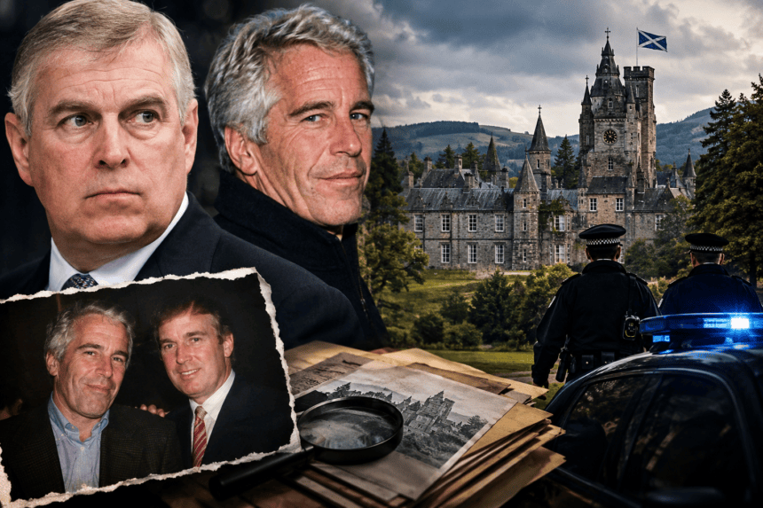 Police Investigate Former Prince Andrew and Epstein’s Time at Balmoral, Royal Estate in Scotland