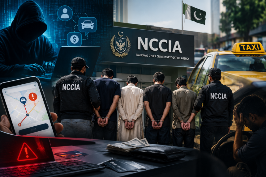 NCCIA exposes gang involved in online taxi fraud targeting drivers