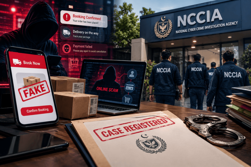 NCCIA registers case over fake booking and delivery Scam