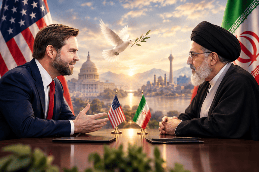 Vance Proposes Restarting Peace Talks in Outreach to Iranian Official