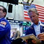 Wall Street Edges Lower as Chip Stocks Fall; Investors Assess Big Bank Earnings
