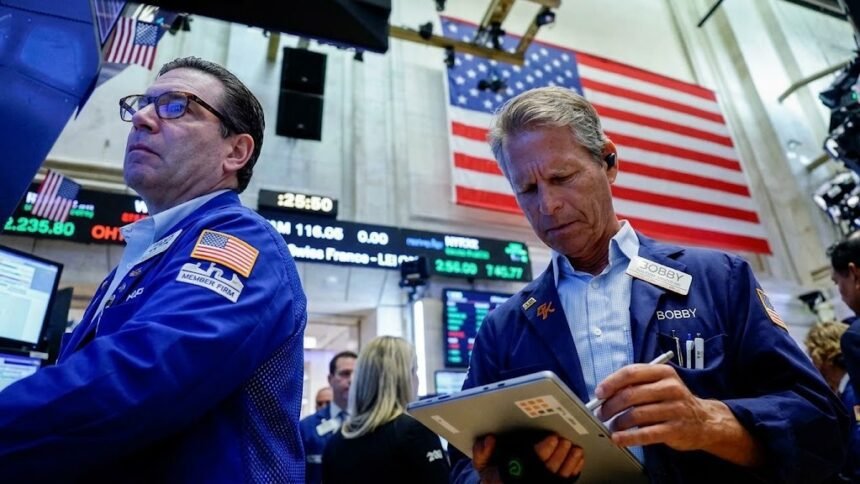 Wall Street Edges Lower as Chip Stocks Fall; Investors Assess Big Bank Earnings