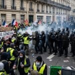 French Protesters Clash with Police During Nationwide Demonstrations