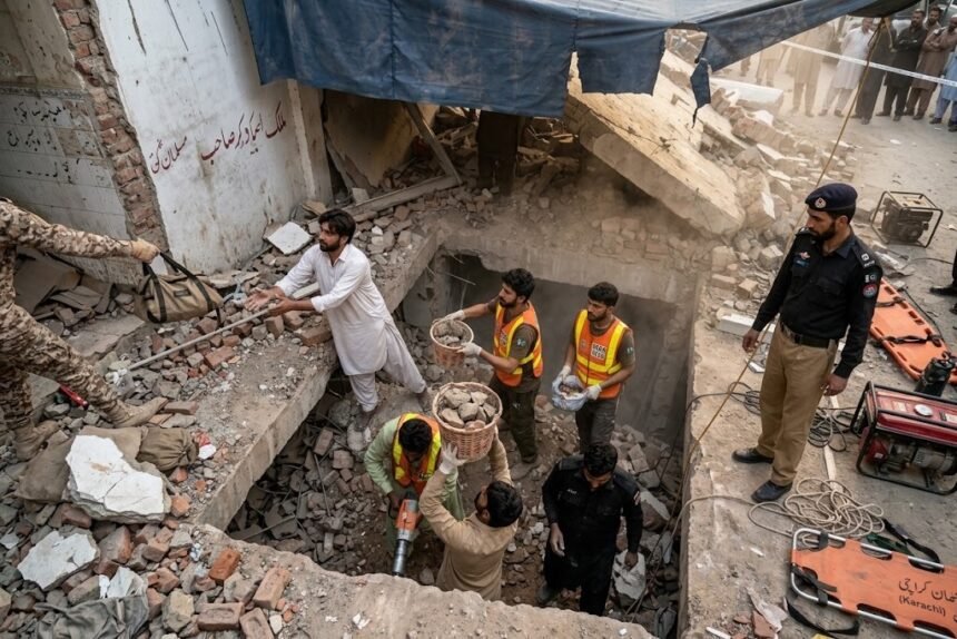 At Least 20 Children Dead After School Roof Collapses in Pakistan