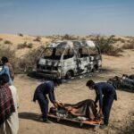 Eight killed, five injured as ambulance catches fire in Tharparkar