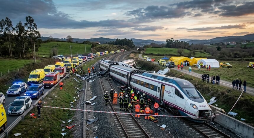 At Least 68 Killed in Train Crash in Spain, Officials Say
